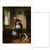 The Embroidery Lesson by Theodore Gerard