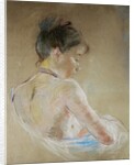 Girl with Naked Shoulders by Berthe Morisot
