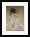 Girl with Naked Shoulders by Berthe Morisot