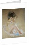 Girl with Naked Shoulders by Berthe Morisot