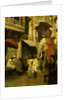Promenade on an Indian Street by Edwin Lord Weeks