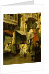 Promenade on an Indian Street by Edwin Lord Weeks