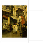 Promenade on an Indian Street by Edwin Lord Weeks