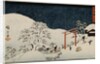 Snow by Hiroshige