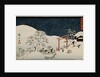 Snow by Hiroshige