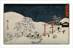 Snow by Hiroshige