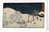 Snow by Hiroshige