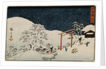 Snow by Hiroshige