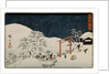 Snow by Hiroshige