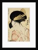 A Half-Length Portrait of the Courtesan Shirotama of the Tamaya by Kitagawa Utamaro