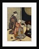 Night Rain on the Daisu by Harunobu
