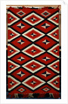 A Transitional Navajo Rug by Anonymous