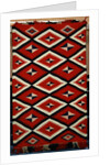 A Transitional Navajo Rug by Anonymous