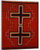 A Navajo Germantown Rug by Anonymous