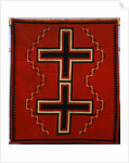 A Navajo Germantown Rug by Anonymous
