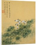 Flowers, from an Album of Ten Leaves (Butterflies) by Zhou Xianji