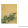 Flowers, from an Album of Ten Leaves (Butterflies) by Zhou Xianji