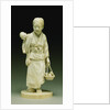 An Ivory Figure Group by Anonymous