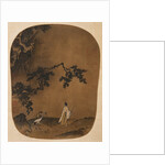 Scholar Strolling with a Crane by Anonymous
