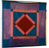 An Amish Pieced Wool Quilted Coverlet Lancaster County, Pennsylvania, Circa 1900 by Anonymous