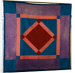 An Amish Pieced Wool Quilted Coverlet Lancaster County, Pennsylvania, Circa 1900 by Anonymous
