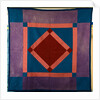 An Amish Pieced Wool Quilted Coverlet Lancaster County, Pennsylvania, Circa 1900 by Anonymous