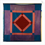 An Amish Pieced Wool Quilted Coverlet Lancaster County, Pennsylvania, Circa 1900 by Anonymous