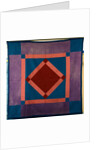 An Amish Pieced Wool Quilted Coverlet Lancaster County, Pennsylvania, Circa 1900 by Anonymous