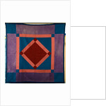 An Amish Pieced Wool Quilted Coverlet Lancaster County, Pennsylvania, Circa 1900 by Anonymous