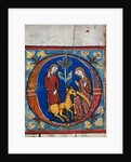 Capture of a Unicorn An Initial Upper Rhine, Diocese of Constance by Anonymous