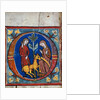 Capture of a Unicorn An Initial Upper Rhine, Diocese of Constance by Anonymous
