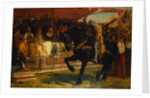 The Queen of the Tournament - 'Ivanhoe' by Frank William Warwick Topham