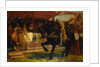 The Queen of the Tournament - 'Ivanhoe' by Frank William Warwick Topham