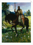 Parsifal in Quest of the Holy Grail by Ferdinand Leeke