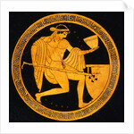 An Attic Red-Figure Kylix Attributed to Colmar Painter by Anonymous