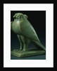 A Chlorite Falcon Amulet. Late Period, Dynasty XXVI-XXX (664-343 B.C.) by Anonymous
