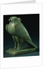 A Chlorite Falcon Amulet. Late Period, Dynasty XXVI-XXX (664-343 B.C.) by Anonymous