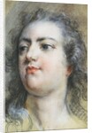 The Head of King Louis XV; A Study for Allegorical Full-Length Portrait of 1729 by Francois Le Moyne