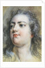 The Head of King Louis XV; A Study for Allegorical Full-Length Portrait of 1729 by Francois Le Moyne
