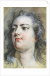 The Head of King Louis XV; A Study for Allegorical Full-Length Portrait of 1729 by Francois Le Moyne