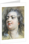 The Head of King Louis XV; A Study for Allegorical Full-Length Portrait of 1729 by Francois Le Moyne