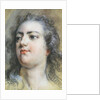 The Head of King Louis XV; A Study for Allegorical Full-Length Portrait of 1729 by Francois Le Moyne
