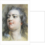 The Head of King Louis XV; A Study for Allegorical Full-Length Portrait of 1729 by Francois Le Moyne
