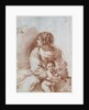 The Madonna and Child with an Escaped Goldfinch by Guercino