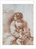 The Madonna and Child with an Escaped Goldfinch by Guercino
