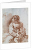 The Madonna and Child with an Escaped Goldfinch by Guercino
