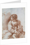 The Madonna and Child with an Escaped Goldfinch by Guercino