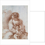 The Madonna and Child with an Escaped Goldfinch by Guercino
