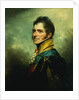 Portrait of Henry William Paget, Marquess of Anglesey, Half Length, Wearing Military Uniform by William Beechey