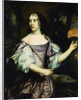 Portrait of a Lady Said to be the Duchess of Richmond, as Diana, Standing Three-Quarter Length by Jan Mytens